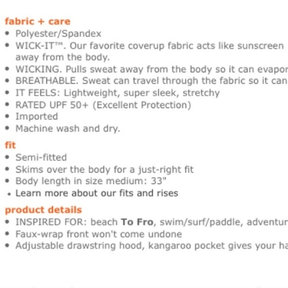 Athleta Wick-It™ Wader Coverup in Purple
Size M - Picture 13 of 13